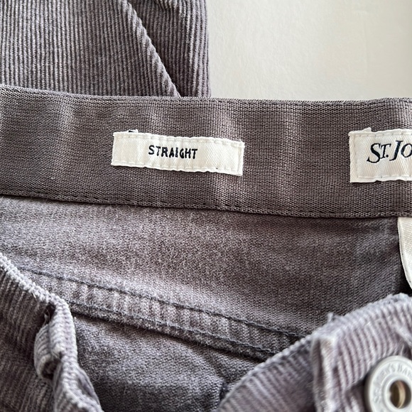 St. John's Bay Corduroy Jean's Straight Leg Size 16 - Picture 4 of 5